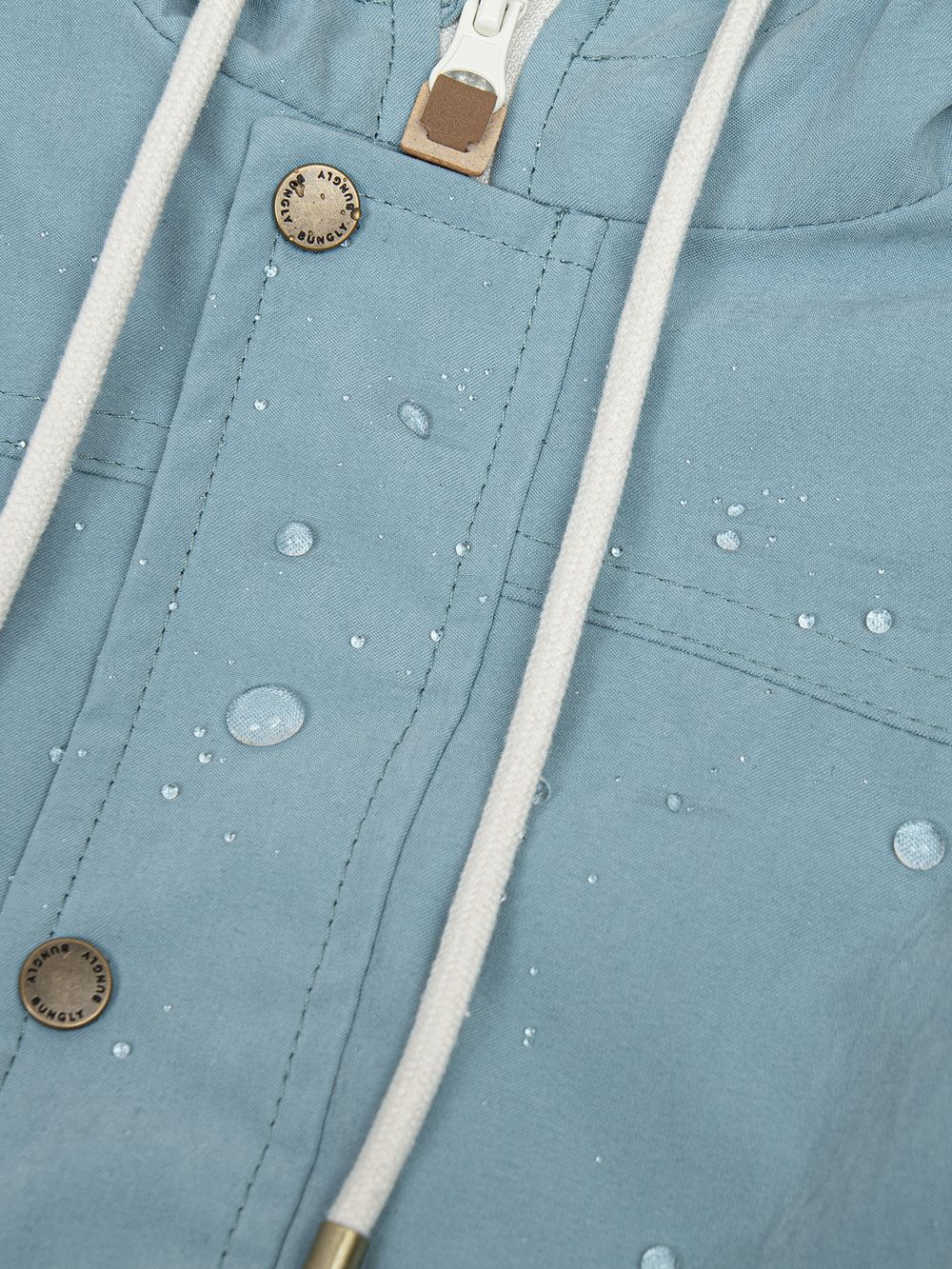 Парка демисезонная на меху "Голубой камень"