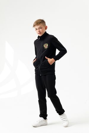 Детский костюм с брюками Россия Черный