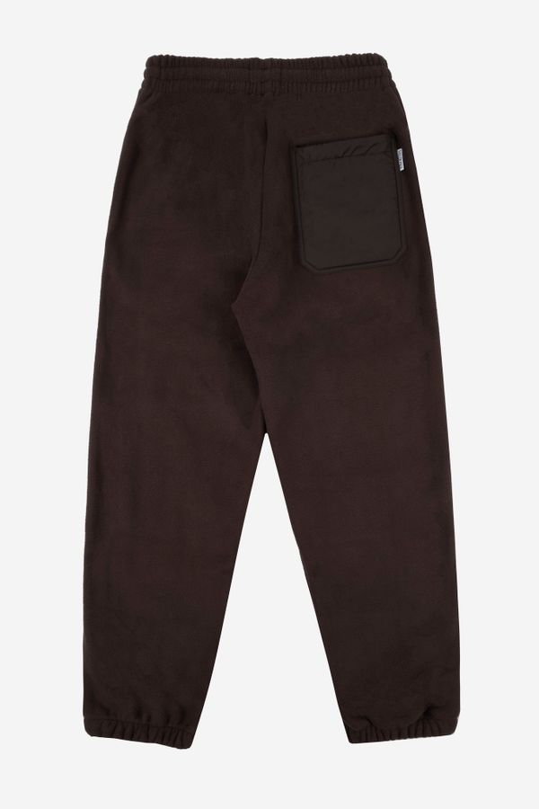 Брюки Fleece коричневые - фото 2