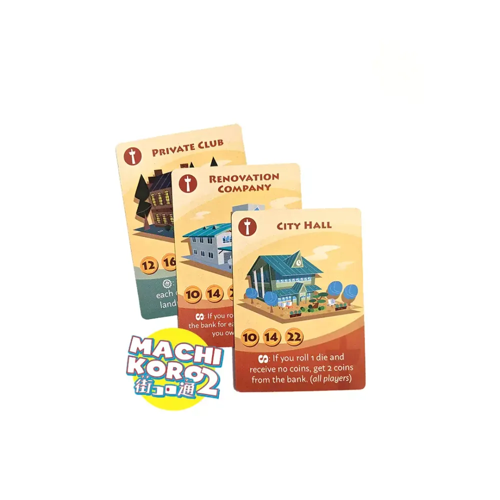 (Бронь) Machi Koro 2 Landmark Promos LIMITED