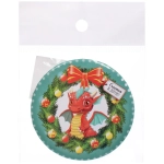 Зеркало косметическое «Счастливый Дракоша Рони», d-7.5см (пакет с подвесом)