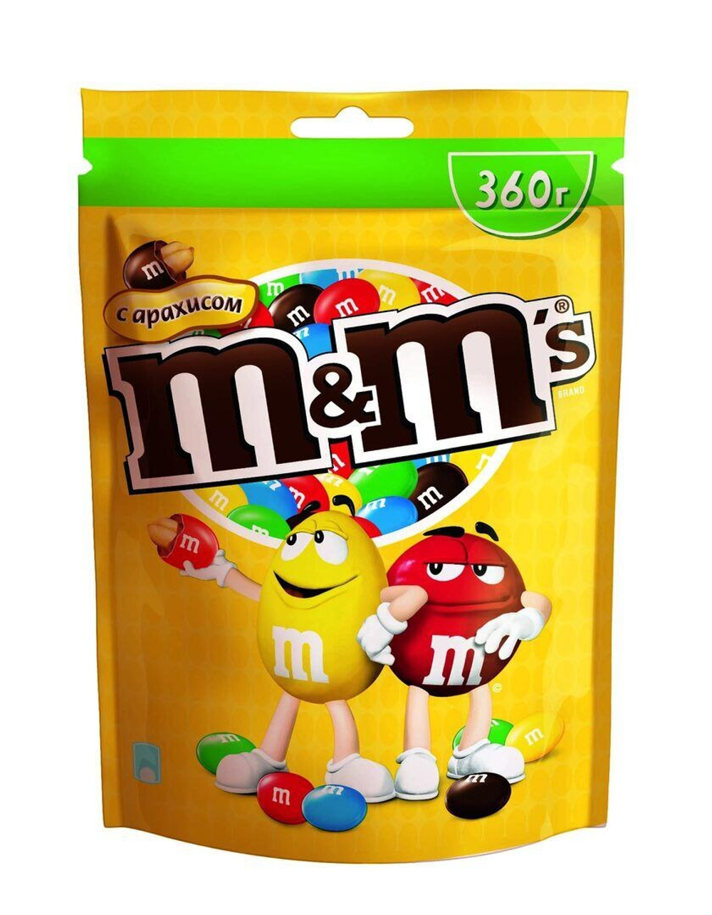 Драже с с арахисом M&M's 360 г
