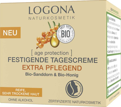 Дневной крем Logona Age Protection Firming Extra Nourishing, 50 мл
