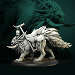Саблезубый тигр монстр миниатюра для dnd, днд, pathfinder, фентези, Настольная игра, НРИ, Варгейм, РПГ
