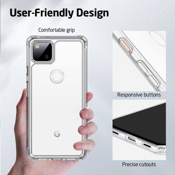 Противоударный чехол ESR Air Armor Clear Case для Google Pixel 4a (Clear)