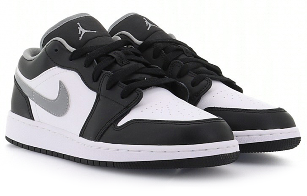 Jordan Kids Air Jordan 1 Low "Black/Grey/White" Sneakers
