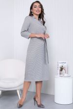 Платье "Стелла" (гусиная лапка/беж) П7116 LT Collection (Акция)