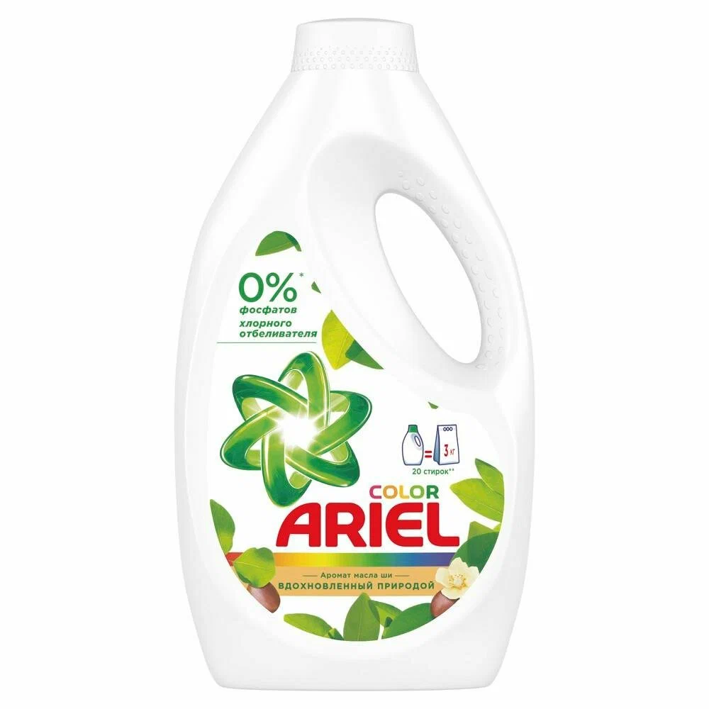 Гель для стирки Ariel Color Аромат Масла ши 1.3 л