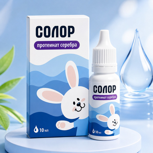 Солор гигиеническое средство для местного применения (таблетка + растворитель, 10 мл)