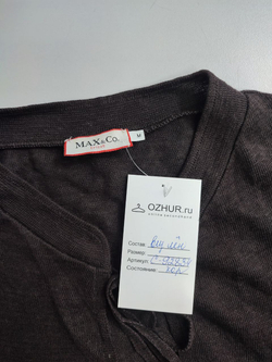 Футболка Max&Co льняная 46 размер