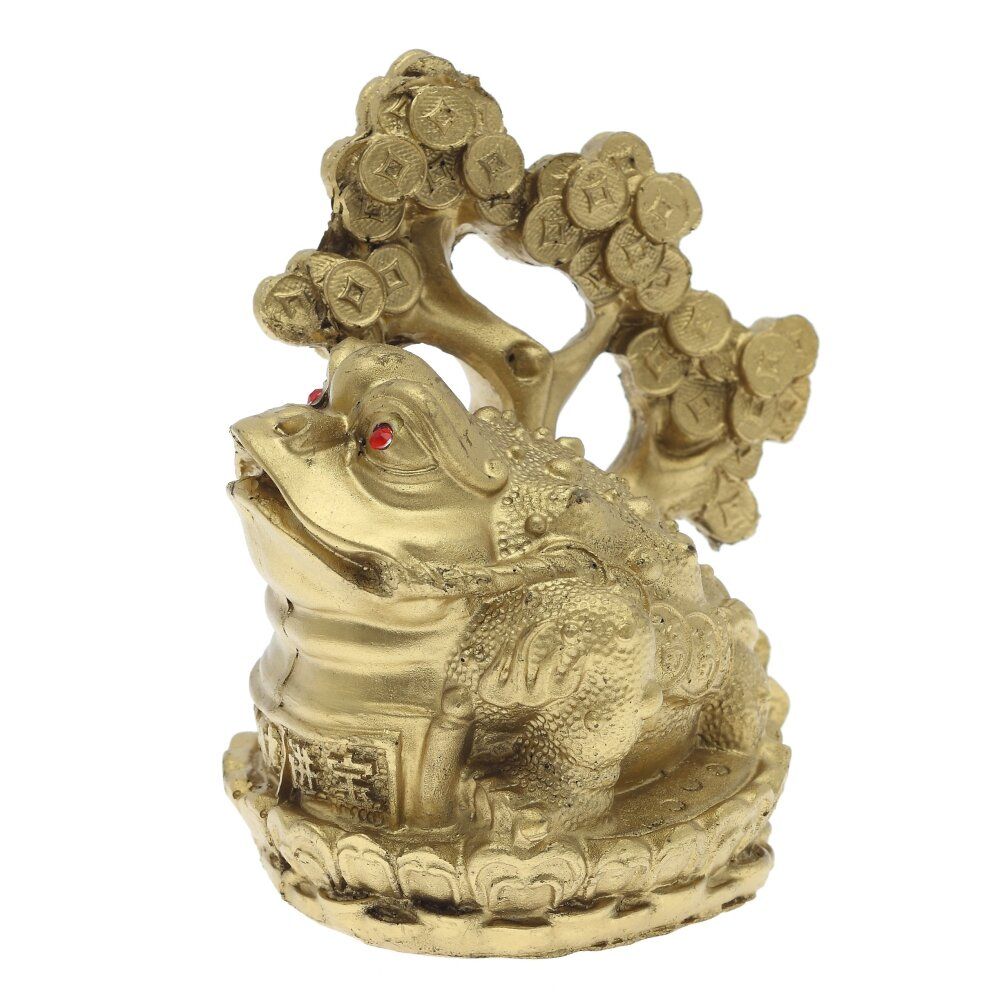 GAEM Фигурка декоративная "Лягушка денежная", L7 W8,5 H9,5 см