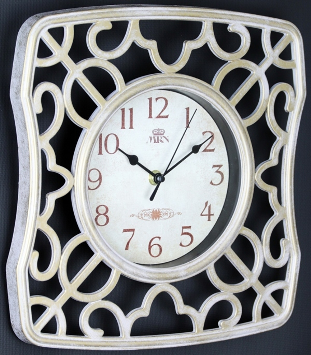 Настенные часы MIRRON C1244 роз antic