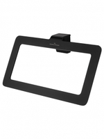 Кольцо для полотенец WONZON & WOGHAND ECLIPSE, Черный матовый (WW-V2201-MB)