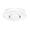 7687/DL PALE SN Светильник пластик/белый/серебристый LED 48Вт 4000К D390 IP43 BIGO
