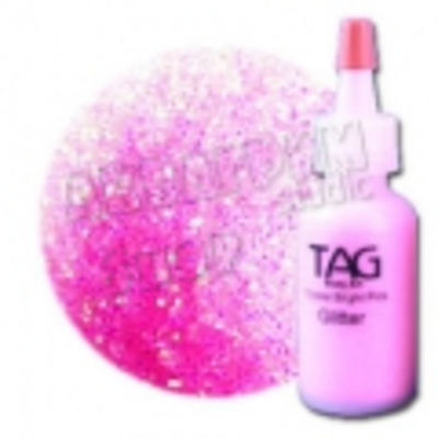 Розовые неоновые блёстки 15 гр