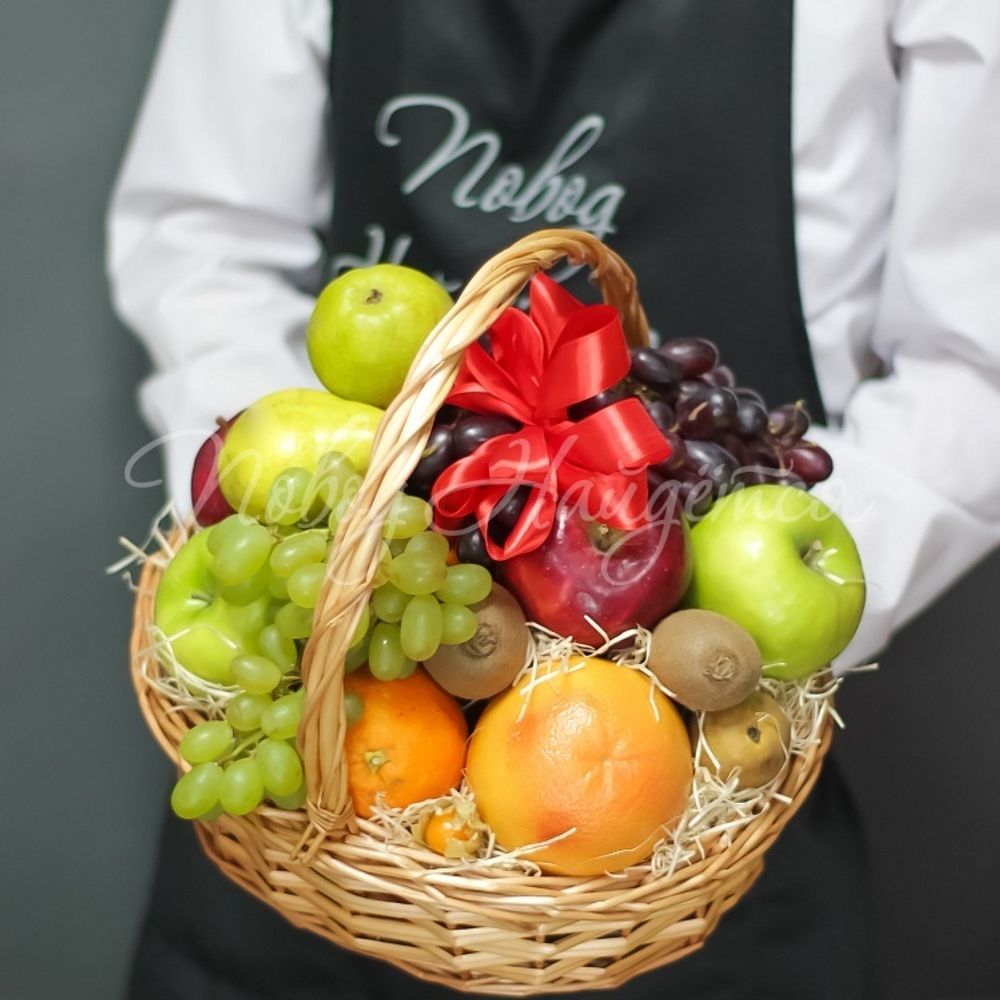 Корзина фруктов "Теплый привет"