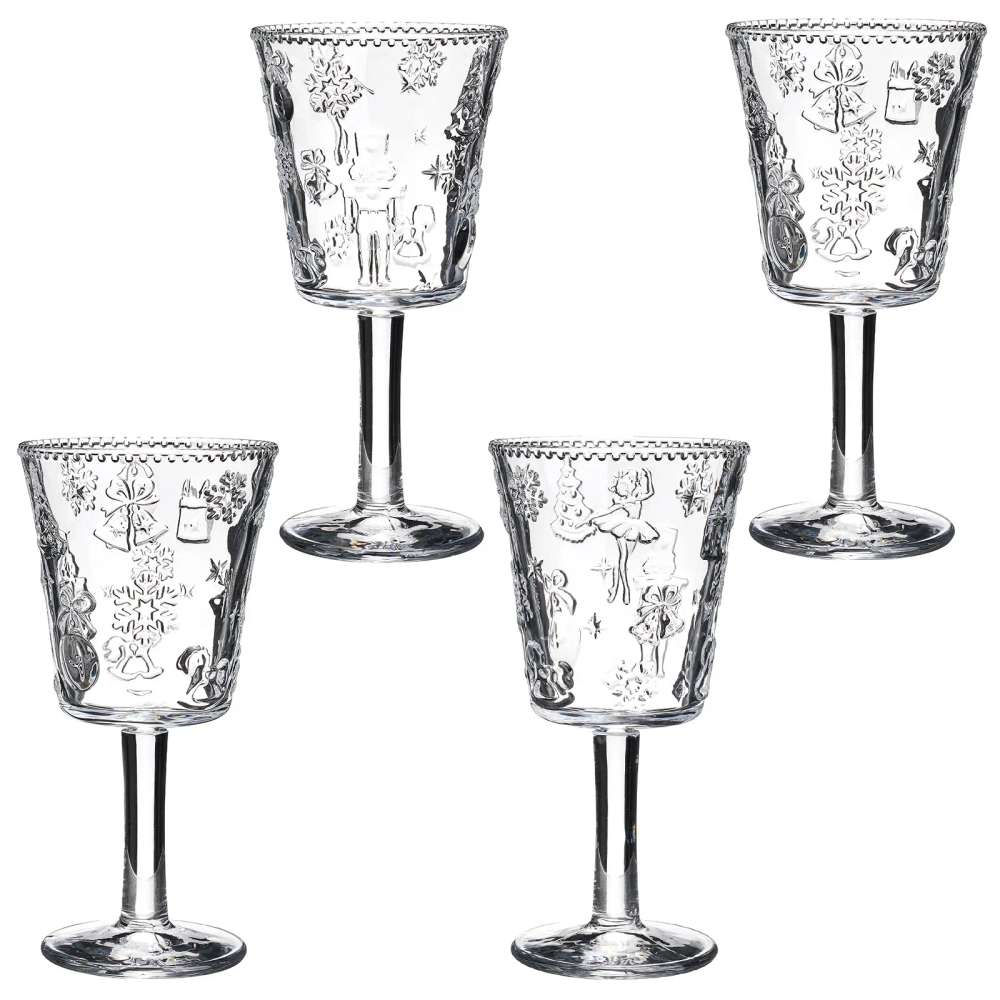 Набор бокалов «ЩЕЛКУНЧИК» 4шт/280мл