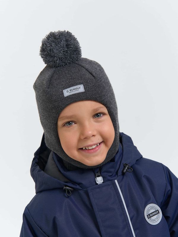 Шлем зимний из смесовой шерсти 