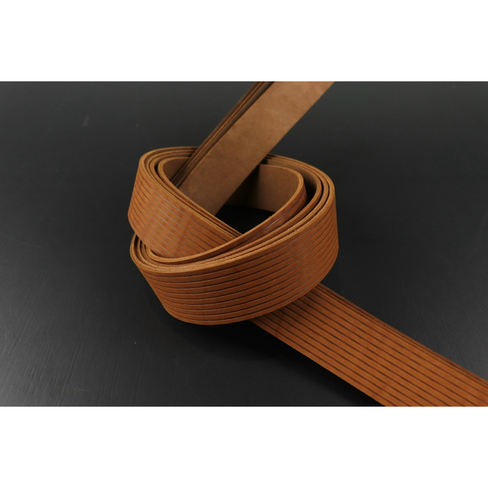 Ременная заготовка Коньяк + Плита Вельвет