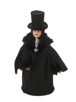 Кукла  коллекционная "Молодой господин в образе Пушкина"