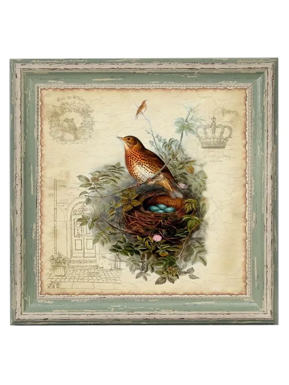 Картина на стену интерьерная на холсте 29*29 см