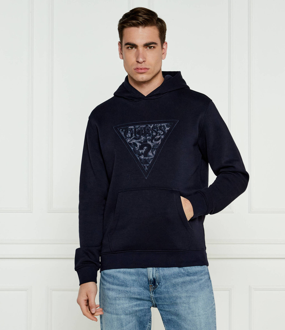 Худые GUESS - темно-синий(M4BQ25 K9Z21)