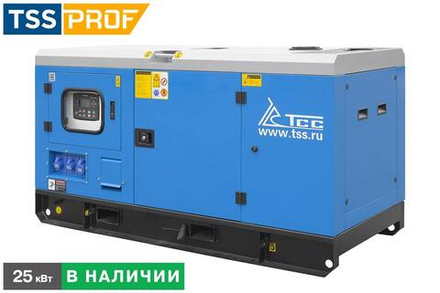 Дизельный генератор ТСС АД-25С-Т400-2РКМ7 Weichai в кожухе с автозапуском