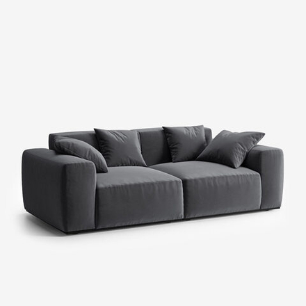 2-х местный нераскладной диван SAGA 004/005