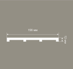 Cosca Decor. Панель RP007, 156х12x2800мм, Экополимер