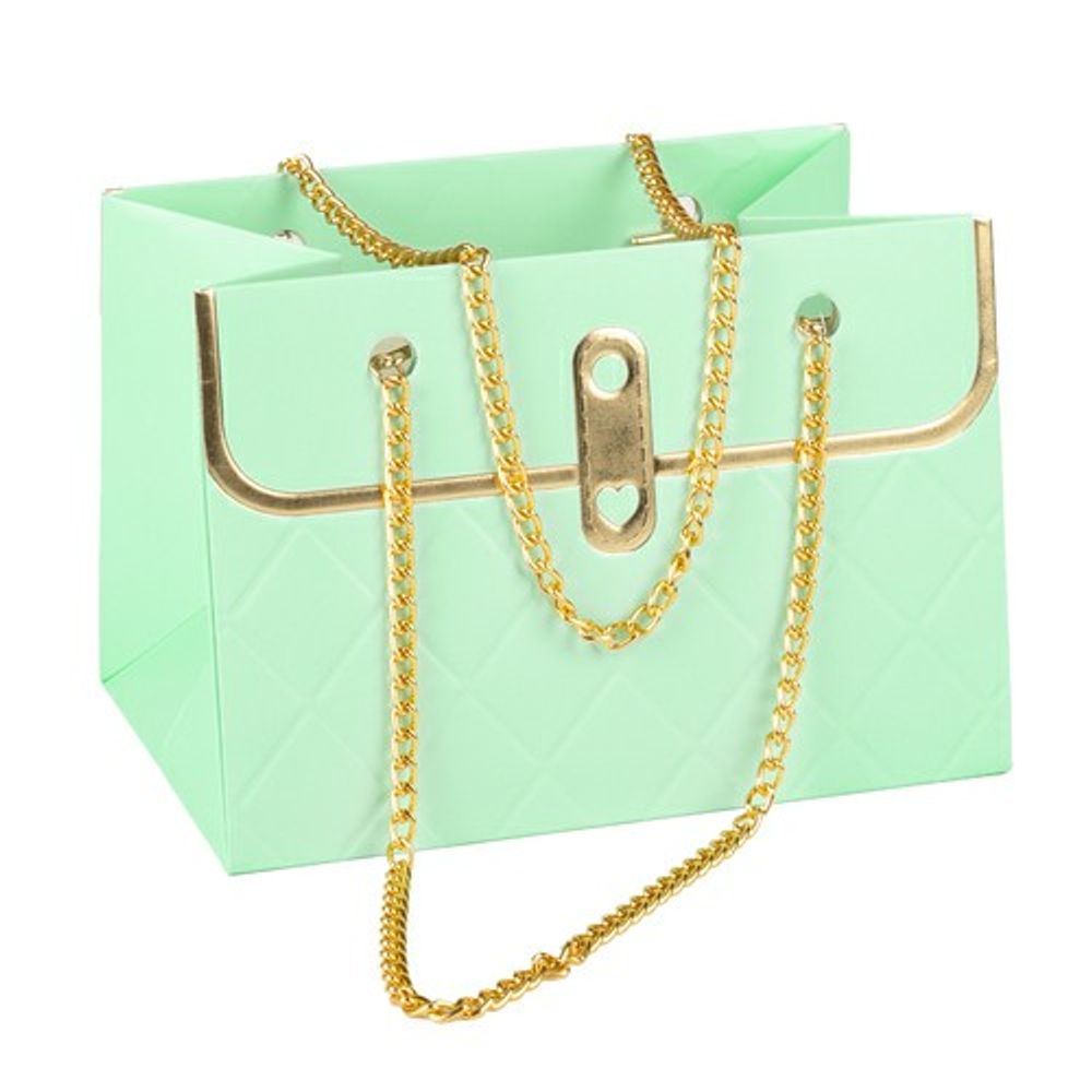 Пакет-сумка с цепочкой 15*10.5*10 ТИФФАНИ