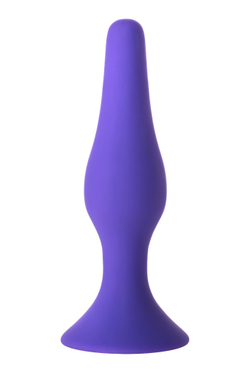 Анальная втулка TOYFA A-Toys, силикон, Фиолетовый, 11,3 см