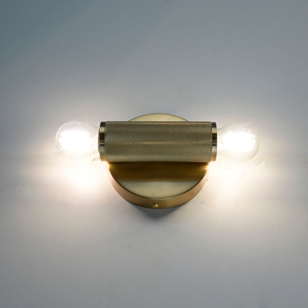 Бра Rh Utilitaire Inline Sconce Brass By Imperiumloft