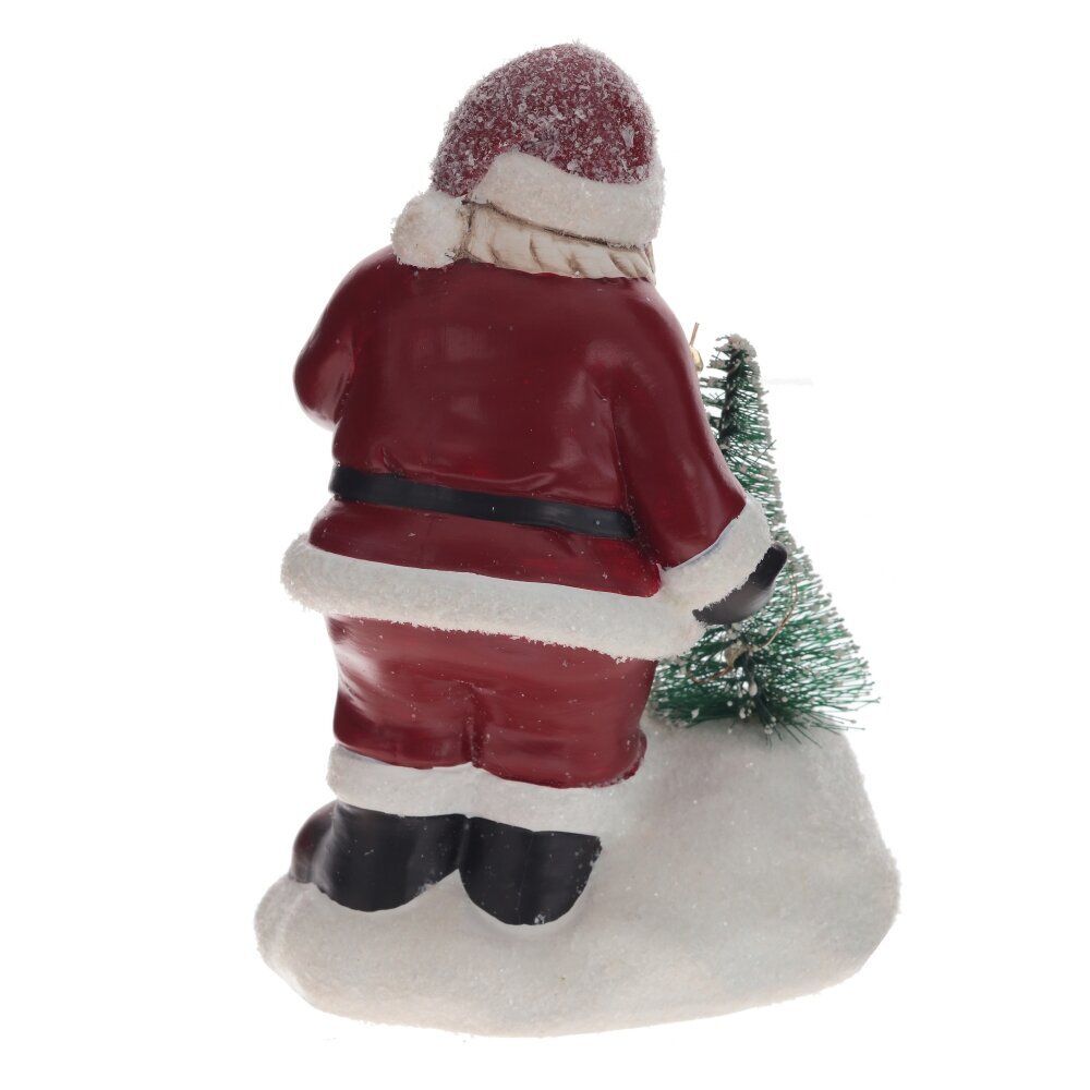 GAEM Фигурка декоративная с подсветкой "Дед Мороз", L12,5 W9,5 H18 см, (2хAAA н/п), 2в.