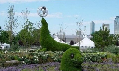 Топиарная фигура Морской котик