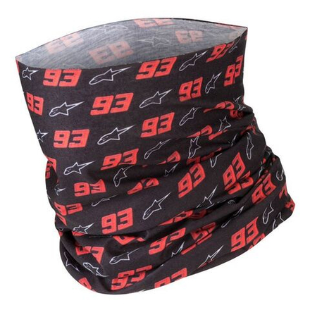 ALPINESTARS Бафф подшлемник шарф-труба MM93 NECK TUBE серо-красный