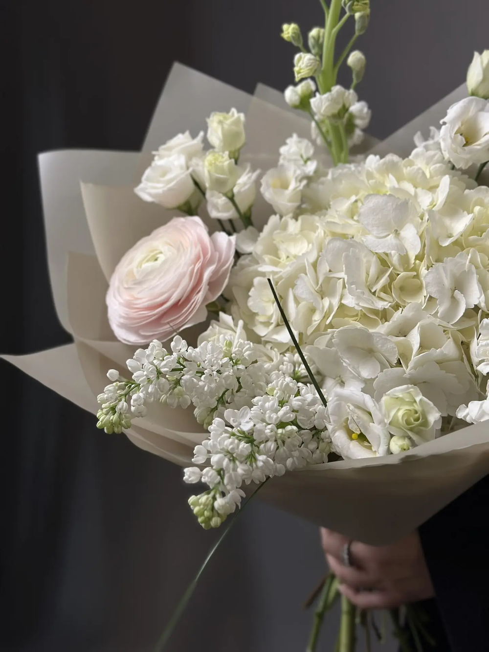 Сборный букет «Ваниль»