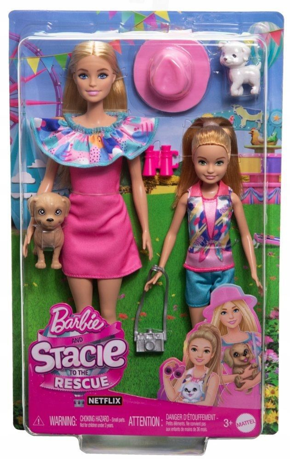 Кукла Mattel Barbie - Набор из 2 кукол с аксессуарами Стейси и Барби в  летних нарядах с двумя собаками - Барби HRM09 купить в Москве | Доставка по  России.