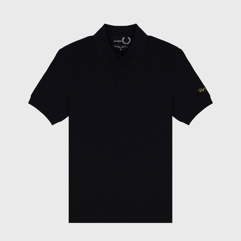 Поло Fred Perry x RAF Simons Embroidered Black