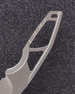 ПРЕДЗАКАЗ Туристический скелетный нож STEELBRO STORMBORN Stonewash сталь DC53 (зеленый Kydex)