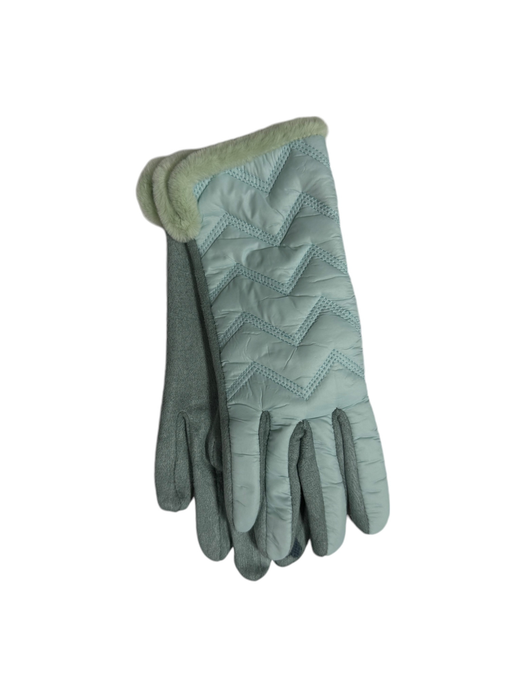 Перчатки. Женские. Верх: Текстильные. Подклад: Плюш-флис. Сенсорные. В упаковке 12 шт, разные цвета.