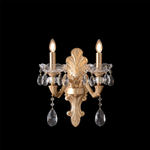 Настенный светильник Crystal Lux ELIZABETH AP2 BRASS