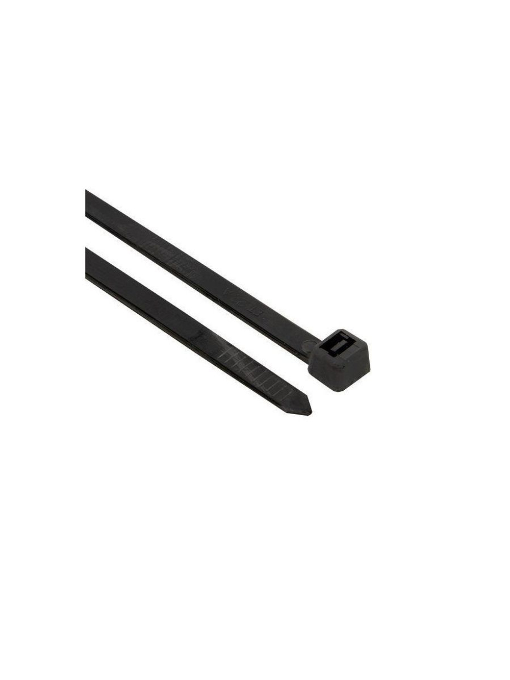 Хомут кабельный 8.2х400 нейл. черн. (уп.100шт) EKF plc-cb-8.2x400