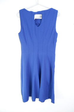 Платье ярко-синие по фигуре 42 размер