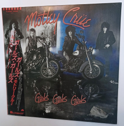 Motley Crue Girls, Girls, Girls (Japan 1987)