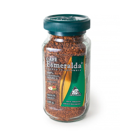 Кофе растворимый Cafe Esmeralda Лесной Орех, 100 г, стеклянная банка