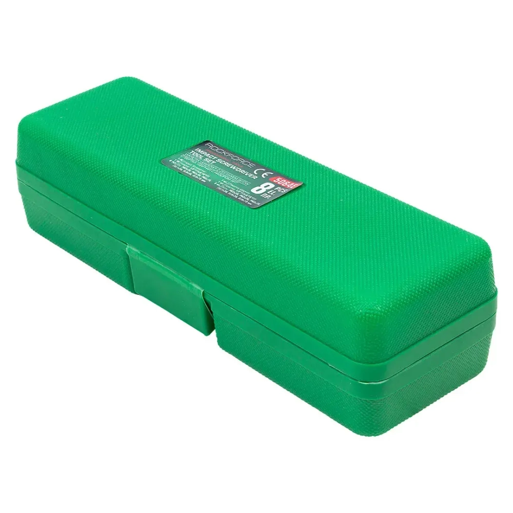 Отвертка ударная с набором бит, 8пр. RockFORCE RF-5064E