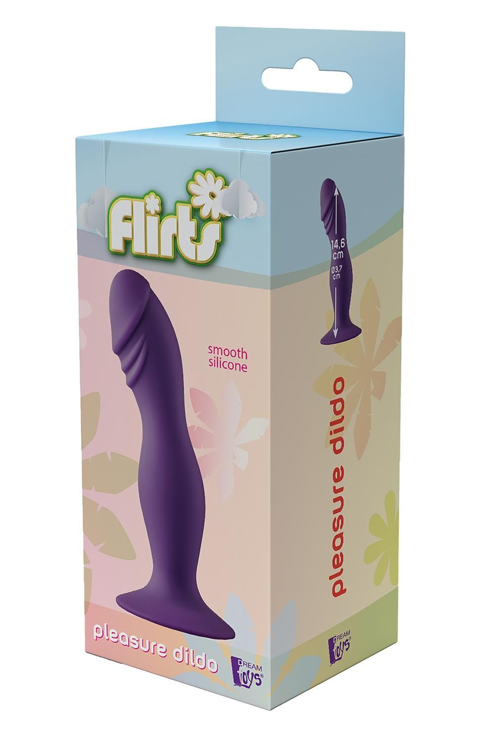 Анальный фаллоимитатор Dream Toys Pleasure Dildo 14,6 см на присоске