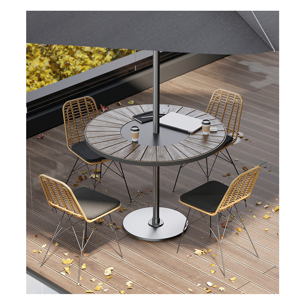 Стул vetle flat, ротанг