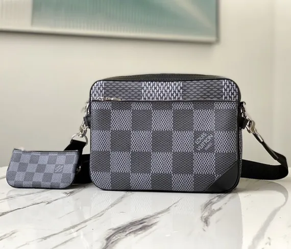 Сумка Louis Vuitton Trio Messenger канва Damier Ebene
