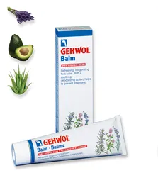 Тонизирующий бальзам Геволь для сухой кожи ног